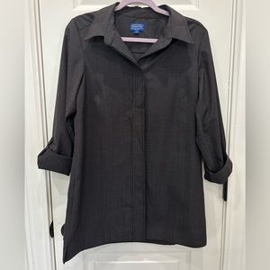 Pendleton Woman Business Casual Woolen Mills Long Sleeve Tunic 100% Virgin Wool